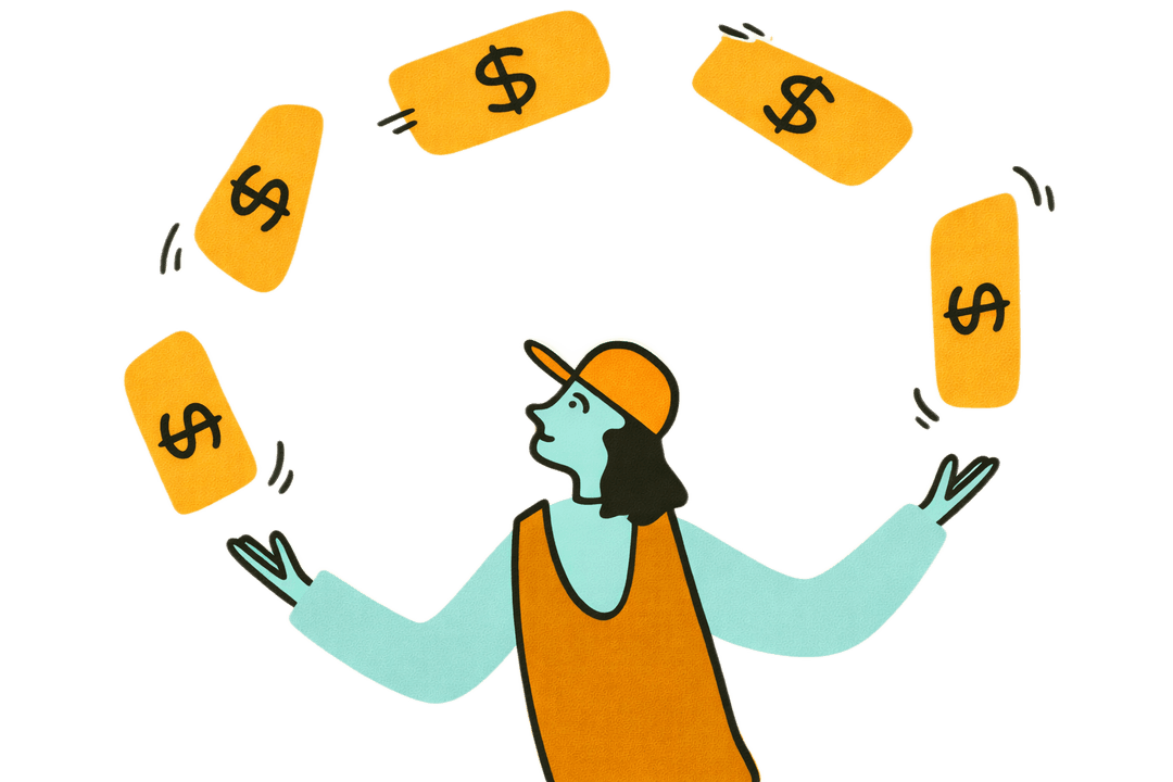 Money illustration
